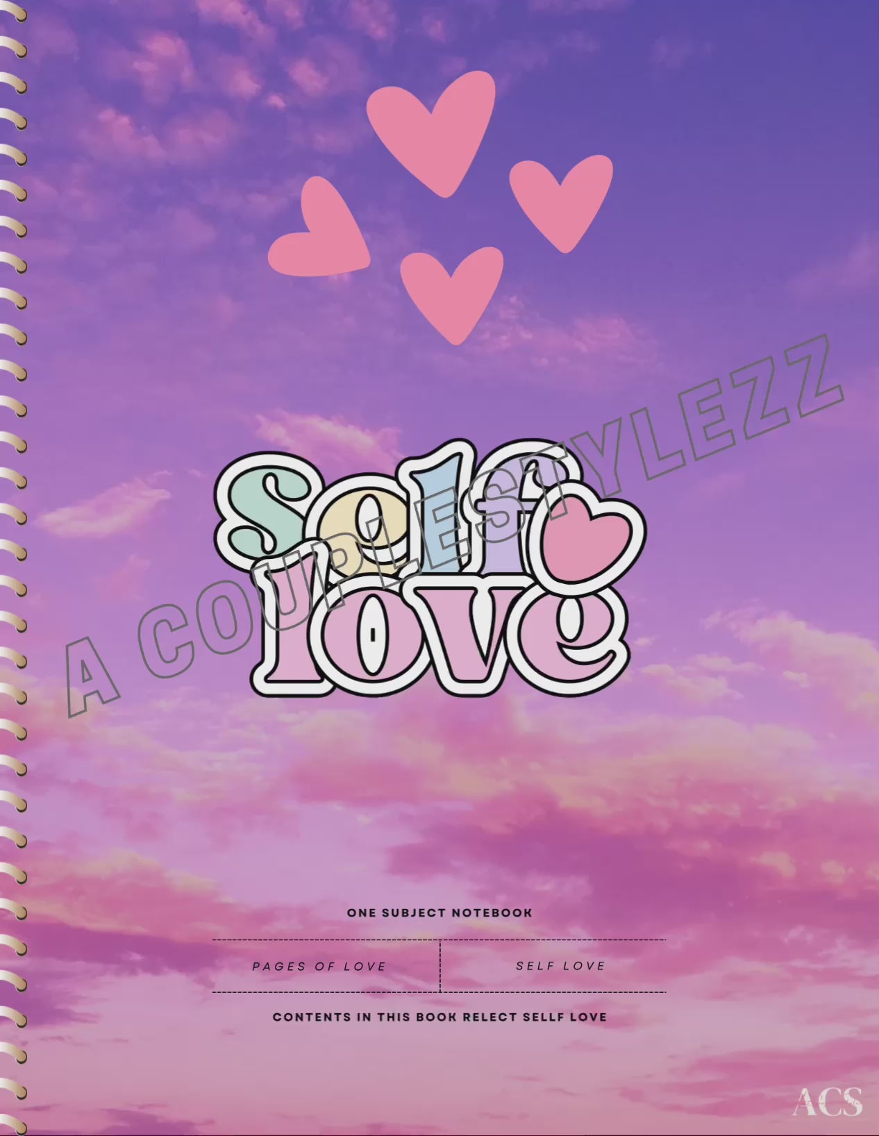 Digital Self Love Notebook